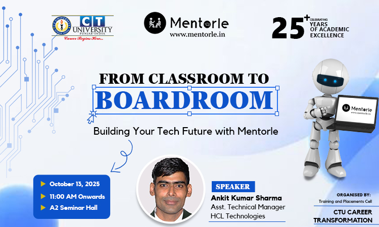 From classroom to board room banner